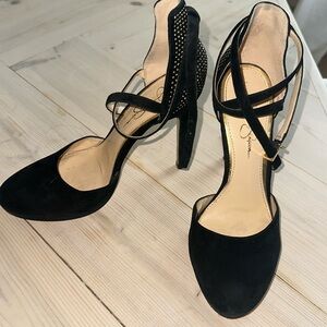 Jessica Simpson studded pumps